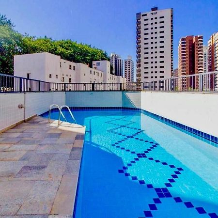 Apto Com Piscina 2 Quadras Da Praia 瓜鲁雅 外观 照片